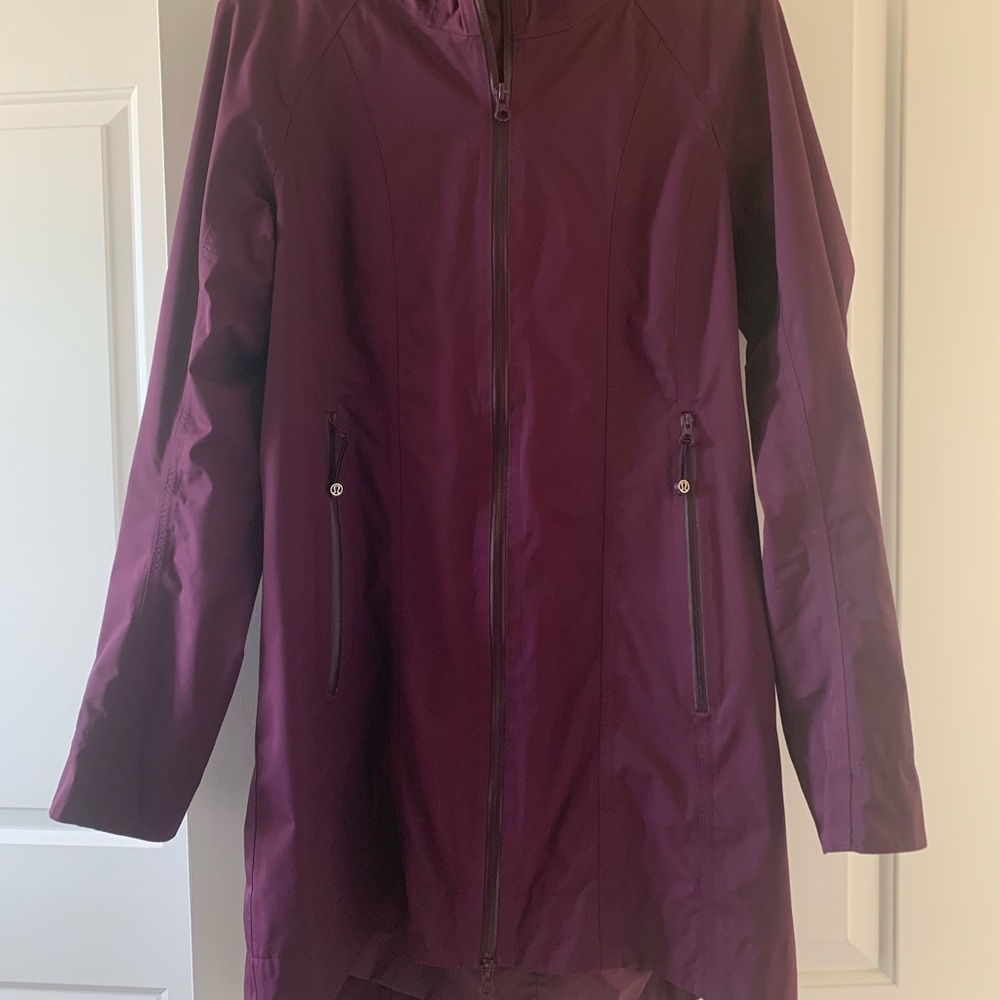 lululemon athletica Purple Trench Coat - Picture 4 of 6